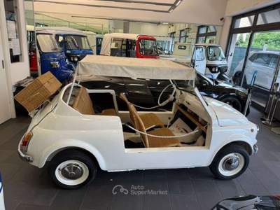 Fiat 500 SPIAGGINA JOLLY 1960 TARGHE NERE ORIGINALI Bianco usata Verona