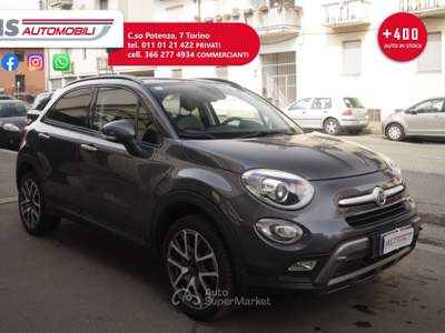 Fiat 500X 2.0 Mjet 140cv AT9 4x4 Cross Unicoproprietario Nero usata Torino