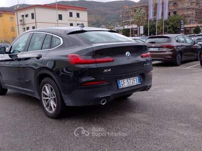 BMW X4 xdrive20d mhev 48v business advantage Blu/Azzurro usata Fisciano