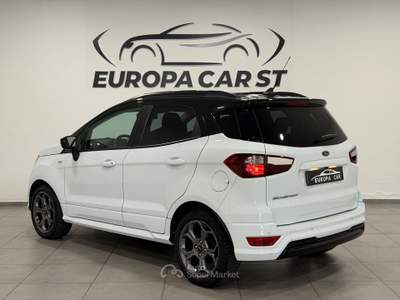 Ford EcoSport 1.0 Ecoboost 100cv ST-Line Bianco usata Caresanablot