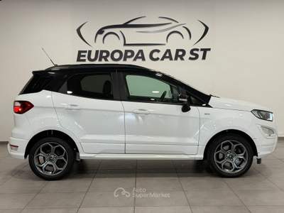 Ford EcoSport 1.0 Ecoboost 100cv ST-Line Bianco usata Caresanablot