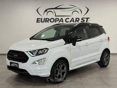 Ford EcoSport 1.0 Ecoboost 100cv ST-Line Bianco usata Caresanablot