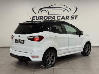 Ford EcoSport 1.0 Ecoboost 100cv ST-Line Bianco usata Caresanablot