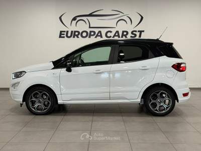 Ford EcoSport 1.0 Ecoboost 100cv ST-Line Bianco usata Caresanablot