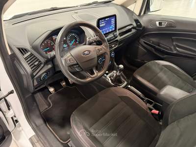 Ford EcoSport 1.0 Ecoboost 100cv ST-Line Bianco usata Caresanablot