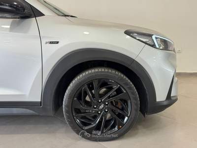 Hyundai Tucson 1.6 CRDi 2wd 136cv 48v Exellence (100 kw ) Grigio usata Caresanablot