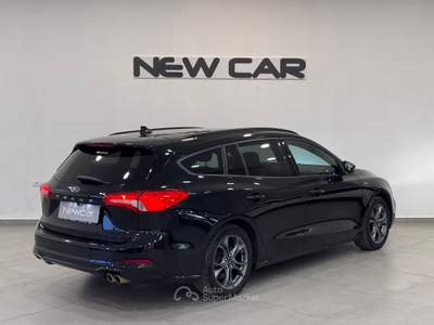 Ford Focus 1.0 EcoBoost 125cv ST Line Nero usata Caresanablot