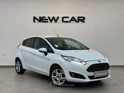 Ford Fiesta 1.5 TDCi 75CV Titanium Bianco usata Caresanablot