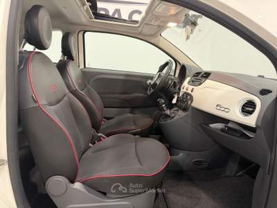 Fiat 500 1.2 69cv tetto apribile  Lounge Bianco usata Caresanablot