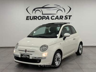 Fiat 500 1.2 69cv tetto apribile  Lounge Bianco usata Caresanablot