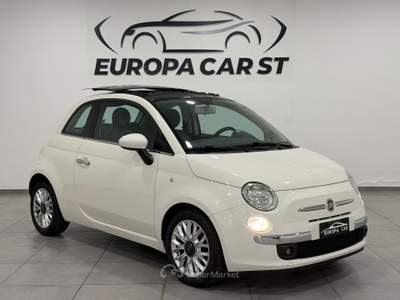 Fiat 500 1.2 69cv tetto apribile  Lounge Bianco usata Caresanablot