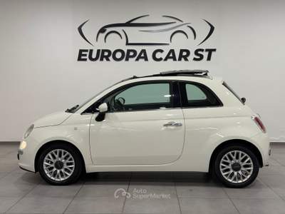 Fiat 500 1.2 69cv tetto apribile  Lounge Bianco usata Caresanablot