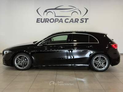 Mercedes-Benz Classe A A 180 d Automatic Premium AMG Line Nero usata Caresanablot