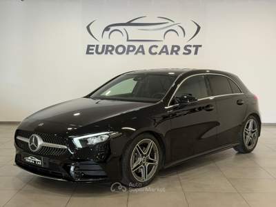 Mercedes-Benz Classe A A 180 d Automatic Premium AMG Line Nero usata Caresanablot
