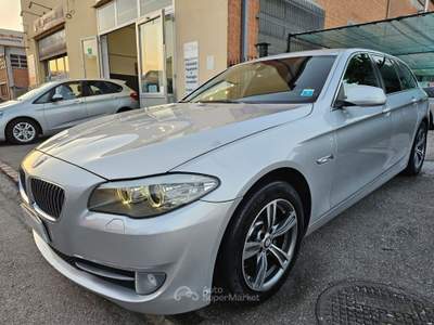 BMW Serie 5 520d 520d 184cv Touring Business*Aut*Navi*Pdc*Euro5* Argento usata Modena