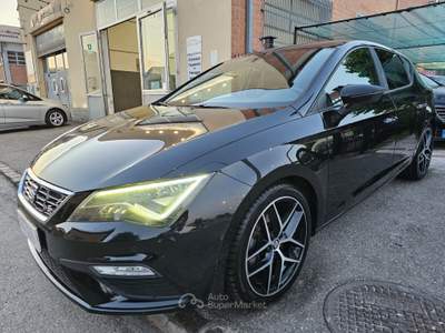 Seat Leon 2.0 TDI 184cv FR DSG*Pelle*Pdc*Kamera*Euro6* Nero usata Modena