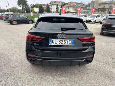 Audi Q3 Q3 I 2019 Sportback Sportback 35 2.0 tdi S line edition s-tronic Nero usata Sant'Omero