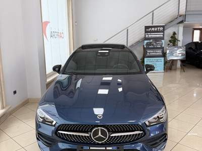 Mercedes-Benz CLA 4Matic Premium AMG LINE| TETTO+NIGHT EDITION+PACK LUCI| Blu/Azzurro usata San Felice a Cancello