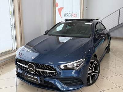 Mercedes-Benz CLA 4Matic Premium AMG LINE| TETTO+NIGHT EDITION+PACK LUCI| Blu/Azzurro usata San Felice a Cancello