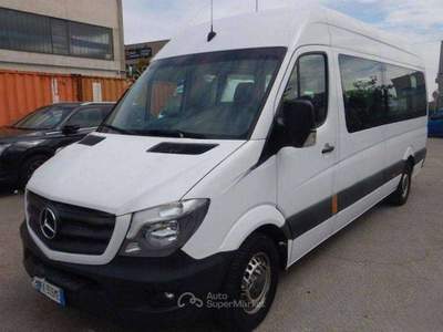 Mercedes-Benz Sprinter 314cdi 9 POSTI EXTRA LUNGO Bianco usata Salerno