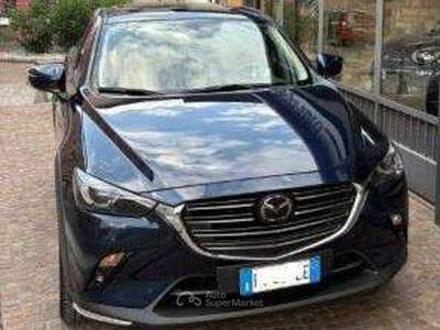 Mazda CX-3 2.0 Exceed Navi AWD 150cv Automatico Blu/Azzurro usata Como
