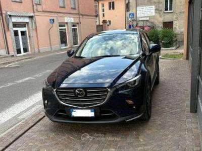 Mazda CX-3 2.0 Exceed Navi AWD 150cv Automatico Blu/Azzurro usata Como