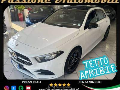 Mercedes-Benz Classe A Classe A - d Premium Auto + TETTO APRIBILE + LED Bianco usata Caravaggio