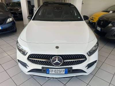 Mercedes-Benz Classe A Classe A - d Premium Auto + TETTO APRIBILE + LED Bianco usata Caravaggio