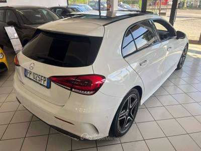 Mercedes-Benz Classe A Classe A - d Premium Auto + TETTO APRIBILE + LED Bianco usata Caravaggio