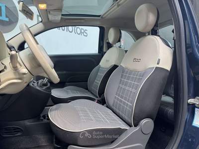 Fiat 500 1.2 Lounge 69cv NEOPATENTATI PRONTA CONSEGNA Blu/Azzurro usata Castenedolo