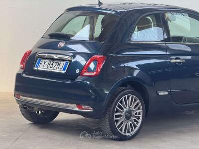 Fiat 500 1.2 Lounge 69cv NEOPATENTATI PRONTA CONSEGNA Blu/Azzurro usata Castenedolo
