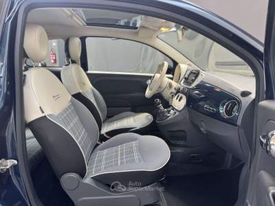 Fiat 500 1.2 Lounge 69cv NEOPATENTATI PRONTA CONSEGNA Blu/Azzurro usata Castenedolo