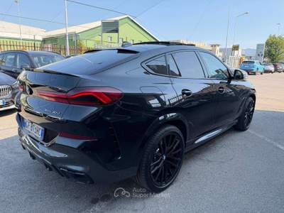 BMW X6 X6 xdrive30d mhev 48V Msport / TETTO PANORAMICO Nero usata Lallio