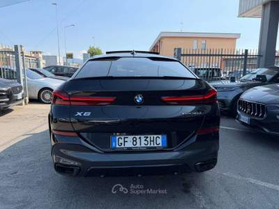 BMW X6 X6 xdrive30d mhev 48V Msport / TETTO PANORAMICO Nero usata Lallio