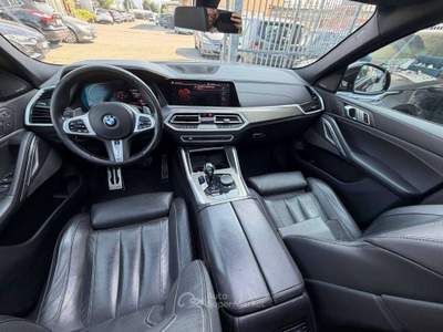 BMW X6 X6 xdrive30d mhev 48V Msport / TETTO PANORAMICO Nero usata Lallio