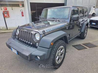 Jeep Wrangler Unlimited 3.6 V6 Rubicon Grigio usata Bareggio