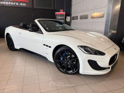 Maserati GranCabrio Sport 4.7 460CV BLACK PACK ! ITALIANA ! TAGLIANDI UFFICIALI ! Bianco usata Botticino