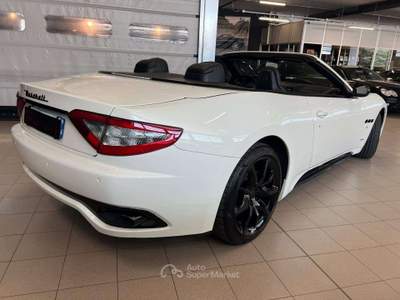 Maserati GranCabrio Sport 4.7 460CV BLACK PACK ! ITALIANA ! TAGLIANDI UFFICIALI ! Bianco usata Botticino