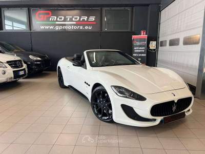 Maserati GranCabrio Sport 4.7 460CV BLACK PACK ! ITALIANA ! TAGLIANDI UFFICIALI ! Bianco usata Botticino