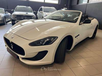 Maserati GranCabrio Sport 4.7 460CV BLACK PACK ! ITALIANA ! TAGLIANDI UFFICIALI ! Bianco usata Botticino