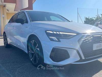 Audi A3 SPB 35 TFSI S line edition Bianco usata San Maurizio Canavese