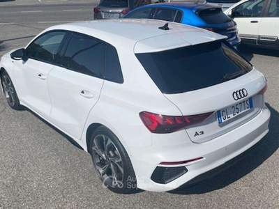 Audi A3 SPB 35 TFSI S line edition Bianco usata San Maurizio Canavese