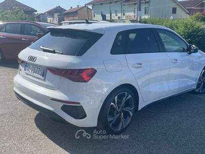 Audi A3 SPB 35 TFSI S line edition Bianco usata San Maurizio Canavese