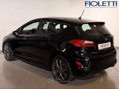 Ford Fiesta 7ª SERIE 1.0 ECOBOOST HYBRID 125 CV 5 PORTE ST-LINE Nero usata Manerbio
