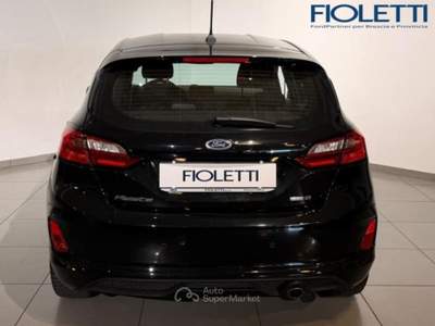 Ford Fiesta 7ª SERIE 1.0 ECOBOOST HYBRID 125 CV 5 PORTE ST-LINE Nero usata Manerbio