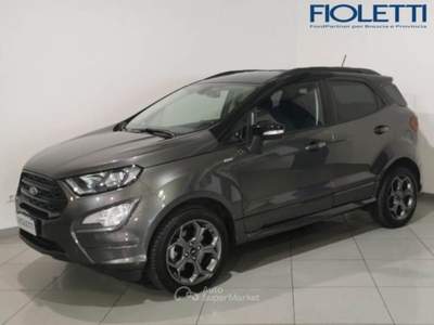 Ford EcoSport 1.0 ECOBOOST 125 CV START&STOP ST-LINE Nero usata Manerbio