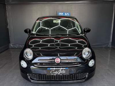 Fiat 500 1.2 GPL Lounge 2018 Nero usata Teverola