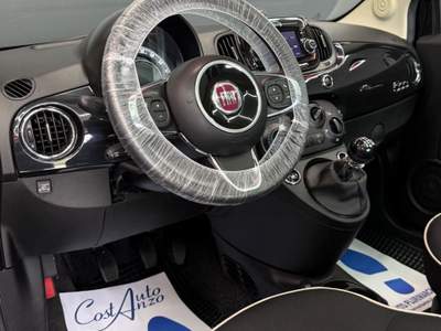 Fiat 500 1.2 GPL Lounge 2018 Nero usata Teverola