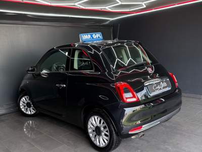 Fiat 500 1.2 GPL Lounge 2018 Nero usata Teverola