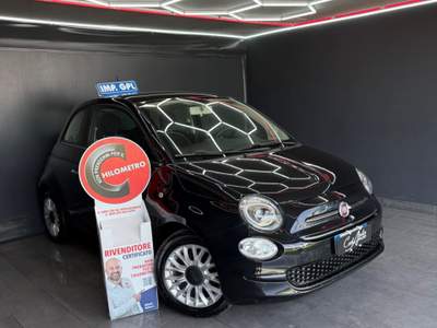 Fiat 500 1.2 GPL Lounge 2018 Nero usata Teverola